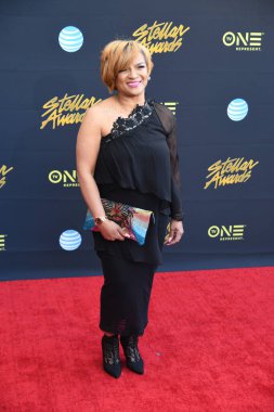 24 Mart 2018 Cumartesi günü Las Vegas 'taki Orleans Resort' ta düzenlenen 33. Yıldız Ödülleri Kırmızı Halı sırasında ünlüler.