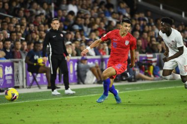 Amerikan Futbol Takımı 15 Kasım 2019 Cuma günü Orlando Florida 'daki Exploria Stadyumu' nda oynanan Concacaf Uluslar Ligi karşılaşmasında Kanada 'ya ev sahipliği yapmaktadır.