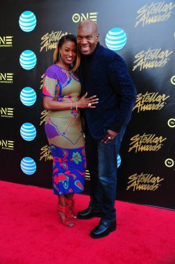 20 Şubat 2016 'da Las Vegas' taki Orleans Arena 'da düzenlenen 31. Yıldız Ödülleri sırasında kırmızı halı..  