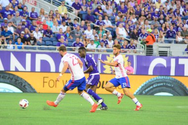 Orlando City, 24 Ağustos 2016 'da Orlando Florida' daki Kamp Dünyası Stadyumunda Toronto FC 'ye ev sahipliği yaptı..