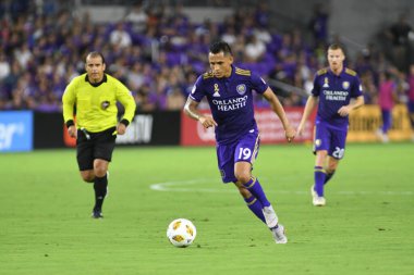 Orlando City SC, 22 Eylül 2018 'de Florida Exploria Stadyumu' nda Houston Dynamo 'yu ağırladı..