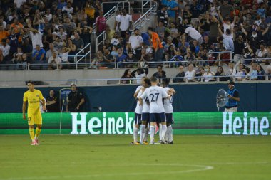 Paris Saint-Germain, Tottenham Hotspur 'a karşı 22 Temmuz 2017' de Orlando Florida 'daki Citrus Bowl' da.   