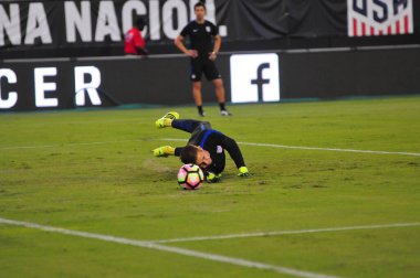 ABD Futbol Takımı 6 Eylül 2016 'da Jacksonville Florida EverBank Field' da Trinidad & Tobago 'ya ev sahipliği yaptı..