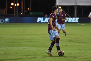 Real Salt Lake, 12 Temmuz 2020 'de Orlando Florida' da düzenlenen MLS Sırt Turnuvası sırasında Colorado Rapids ile karşı karşıya. 