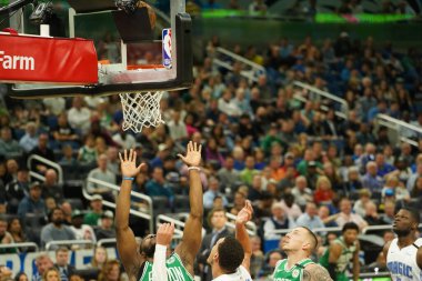 Orlando Magic, Boston Celtics 'i 24 Ocak 2020' de Orlando, Florida 'da Amway Center' da ağırladı..   