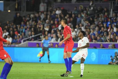 Amerikan Futbol Takımı 15 Kasım 2019 Cuma günü Orlando Florida 'daki Exploria Stadyumu' nda oynanan Concacaf Uluslar Ligi karşılaşmasında Kanada 'ya ev sahipliği yapmaktadır.
