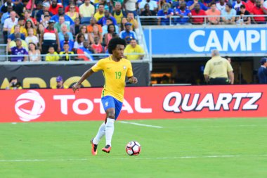 Brezilya, 8 Haziran 2016 tarihinde Orlando Florida 'daki Copa America Centenario' da Haiti ile karşılaştı..