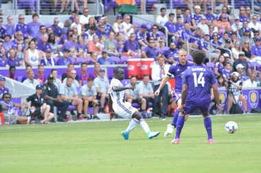 Orlando City 15 Nisan 2017 'de Florida, Orlando' daki Citrus Bowl 'da Los Angeles Galaksisine ev sahipliği yaptı..  