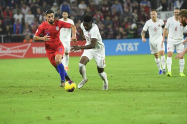 Amerikan Futbol Takımı 15 Kasım 2019 Cuma günü Orlando Florida 'daki Exploria Stadyumu' nda oynanan Concacaf Uluslar Ligi karşılaşmasında Kanada 'ya ev sahipliği yapmaktadır.