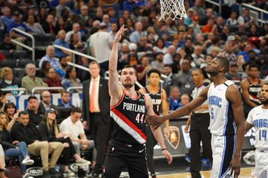 Orlando Magic 2 Mart 2020 tarihinde Orlando Florida 'daki Amway Center' da Portland Trailblazers 'a ev sahipliği yaptı.. 