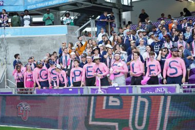 Orlando Florida Exploria Stadyumu 'ndaki 2019 Tedavi Kupası 21 Aralık 2019 Georgia Southern Eagles' a karşı Liberty Flames.