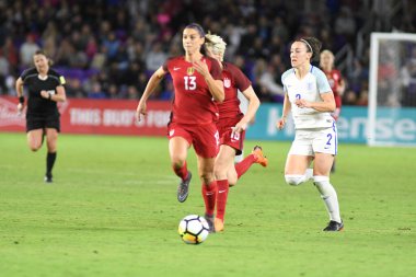 ABD, 7 Mart 2018 tarihinde Orlando City Stadyumu 'ndaki SheBelives Kupası' nda İngiltere ile karşı karşıya geldi.