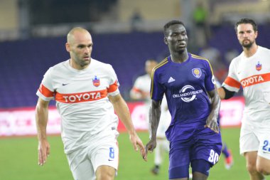Orlando City, 5 Temmuz 2017 'de Orlando City Stadyumu' nda Toronto FC 'ye ev sahipliği yaptı..  