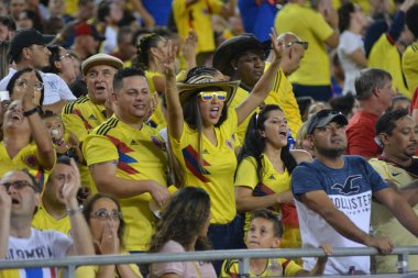 ABD Kolombiya 'ya karşı Raymond James Stadyumu' nda 11 Ekim 2018 'de.  