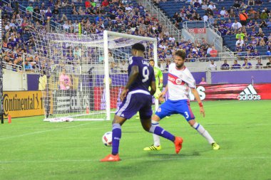 Orlando City, 24 Ağustos 2016 'da Orlando Florida' daki Kamp Dünyası Stadyumunda Toronto FC 'ye ev sahipliği yaptı..