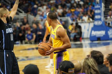 Orlando Magic 11 Aralık 2019 Çarşamba günü Orlando Forida 'daki Amway Center' da Los Angeles Lakers 'a ev sahipliği yaptı..  