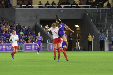 Orland Pride, 25 Ağustos 2018 'de Orlando Florida' daki Exploria Stadyumu 'nda Chicago Red Stars' a ev sahipliği yapıyor..  