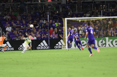 Orlando City SC, 22 Eylül 2018 'de Florida Exploria Stadyumu' nda Houston Dynamo 'yu ağırladı..