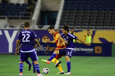 Orlando City SC, 29 Haziran 2016 'da Orlando Florida' daki Kamp Dünyası Stadyumu 'nda Fort Lauderdale Strikers' a ev sahipliği yaptı..