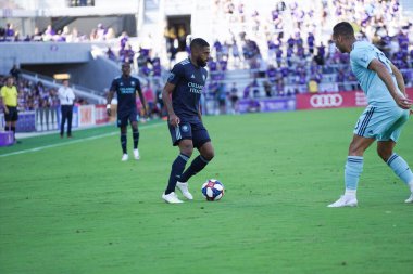 Orlando City SC 20 Nisan 2019 'da Orlando City Stadyumu' nda Vancouver Whitecaps 'a ev sahipliği yapıyor..  