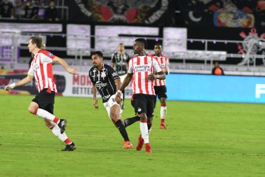 Korintliler, 10 Ocak 2018 'de Orlando City Stadyumu' nda düzenlenen Florida Kupası 'nda PSV Eindhoven' a karşı.. 