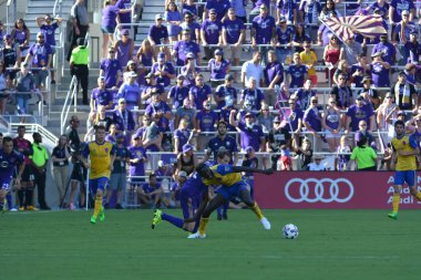 Orlando City 29 Nisan 2017 'de Orlando, Florida' daki Orlando City Stadyumu 'nda Colorado Rapids' e ev sahipliği yaptı.) 