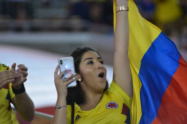 ABD Kolombiya 'ya karşı Raymond James Stadyumu' nda 11 Ekim 2018 'de.  