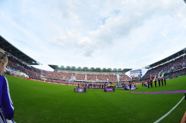 Orlando City, 5 Mart 2017 'de Orlando City Stadyumu' nda NYC FC 'ye ev sahipliği yaptı..  
