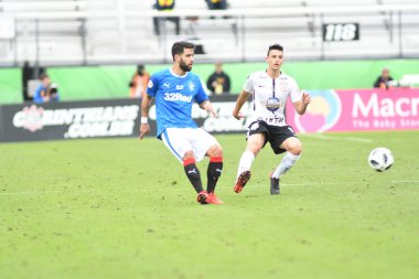 13 Ocak 2018 'de Orlando Florida' daki Spektrum Stadyumu 'nda düzenlenen Florida Kupası' nda Korucular Corinthianlara karşı..