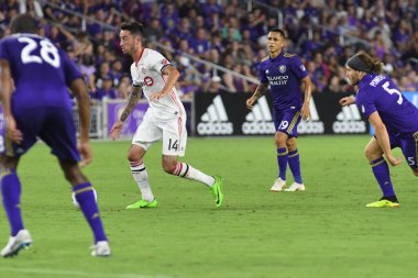 Orlando City 14 Temmuz 2018 'de Florida Exploria Stadyumu' nda Toronto FC 'ye ev sahipliği yaptı. Fotoğraf: Marty Jean-Louis