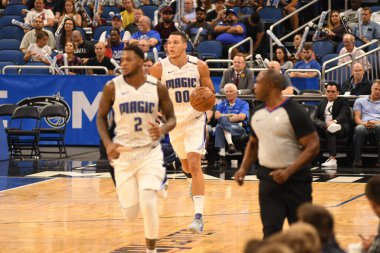 Orlando Magic 10 Ekim 2018 tarihinde Orlando Florda 'daki Amway Center' da Memphis Grizzilies 'e ev sahipliği yaptı..  