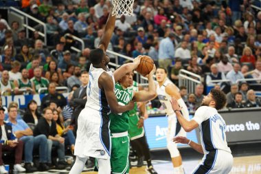 Orlando Magic, Boston Celtics 'i 24 Ocak 2020' de Orlando, Florida 'da Amway Center' da ağırladı. 
