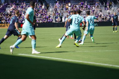 Orlando City SC 20 Nisan 2019 'da Orlando City Stadyumu' nda Vancouver Whitecaps 'a ev sahipliği yapıyor..  