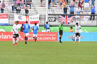 13 Ocak 2018 'de Orlando Florida' daki Spektrum Stadyumu 'nda düzenlenen Florida Kupası' nda Korucular Corinthianlara karşı..