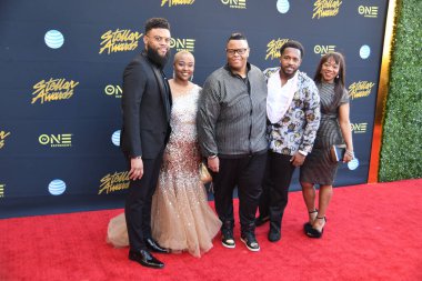 24 Mart 2018 Cumartesi günü Las Vegas 'taki Orleans Resort' ta düzenlenen 33. Yıldız Ödülleri Kırmızı Halı sırasında ünlüler.