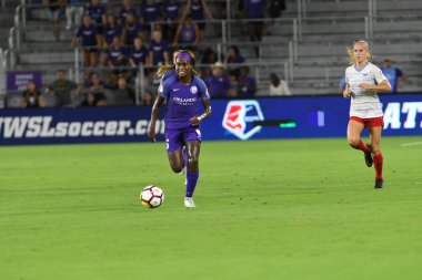 Orland Pride, 25 Ağustos 2018 'de Orlando Florida' daki Exploria Stadyumu 'nda Chicago Red Stars' a ev sahipliği yapıyor..  