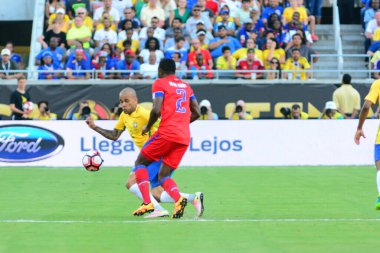 Brezilya, 8 Haziran 2016 tarihinde Orlando Florida 'daki Copa America Centenario' da Haiti ile karşılaştı..