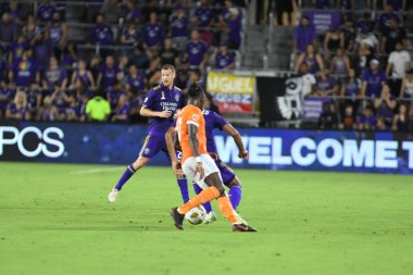 Orlando City SC, 22 Eylül 2018 'de Florida Exploria Stadyumu' nda Houston Dynamo 'yu ağırladı..