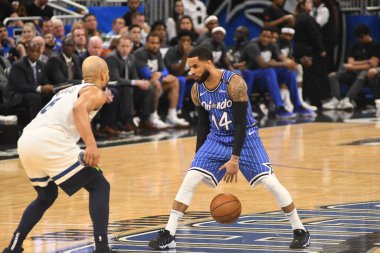 Orlando Magic, 7 Şubat 2019 'da Orlando, Florida' da bulunan Amway Arena 'da Minnesota Timberwolves' a ev sahipliği yapar..  