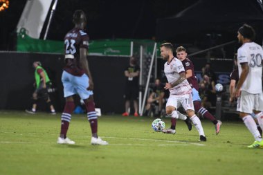 Real Salt Lake, 12 Temmuz 2020 'de Orlando Florida' da düzenlenen MLS Sırt Turnuvası sırasında Colorado Rapids ile karşı karşıya.