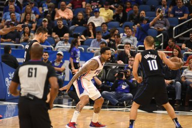 Orlando Magic, Philadelphia 76ers 'ı 14 Kasım 2018' de Orlando Florida 'daki Amway Center' da ağırlıyor.. 