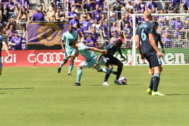 Orlando City SC 20 Nisan 2019 'da Orlando City Stadyumu' nda Vancouver Whitecaps 'a ev sahipliği yapıyor..  