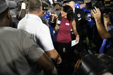 Georgia State Face Batı Kentucky Cure Bowl sırasında 16 Aralık 2017 'de Orlando Florida' daki Citrus Bowl 'da.  