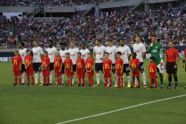 Paris Saint-Germain, Tottenham Hotspur 'a karşı 22 Temmuz 2017' de Orlando Florida 'daki Citrus Bowl' da.   