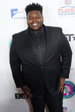 30 Ocak 2020 Perşembe günü Miami 'deki James L Knight Center' da 21. Geleneksel Superbowl İncil Kutlaması Kırmızı Halı.  