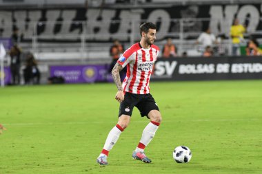 Korintliler, 10 Ocak 2018 'de Orlando City Stadyumu' nda düzenlenen Florida Kupası 'nda PSV Eindhoven' a karşı.
