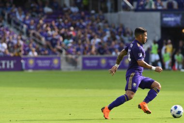 Orlando City 8 Nisan 2018 'de Orlando Florida' daki Exploria Stadyumu 'nda Portland Timbers' a ev sahipliği yaptı.. 
