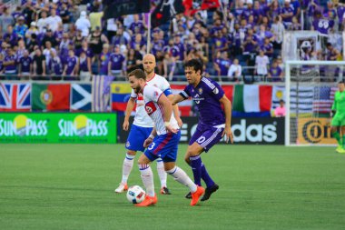 Orlando City, 24 Ağustos 2016 'da Orlando Florida' daki Kamp Dünyası Stadyumunda Toronto FC 'ye ev sahipliği yaptı..