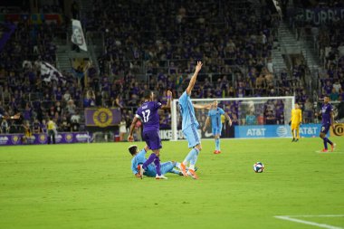 Orlando City, 10 Temmuz 2019 'da Orlando City Stadyumu' nda New York City FC 'ye ev sahipliği yaptı.. 
