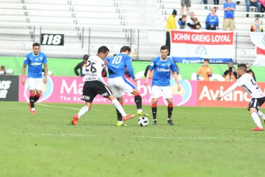 13 Ocak 2018 'de Orlando Florida' daki Spektrum Stadyumu 'nda düzenlenen Florida Kupası' nda Korucular Corinthianlara karşı..